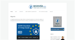 Desktop Screenshot of migrana.org